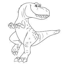 Leuk Voor Kids The Good Dinosaur 0002 Kleurplaten Dieren Kleurplaten Dinosaurus