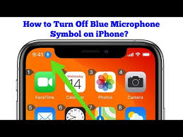 If you pull down the bar (swipe down from the top of the screen), it will tell. How To Remove Blue Microphone Symbol On Iphone S Top Bar After Ios 13 13 4 Youtube