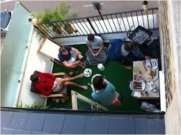 Artificial grass on the balcony has to be cleaned regularly using a standard vacuum cleaner. Buy Best Artificial Grass Fake Grass Synthetic Turf In Canberra