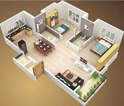 Prinsip dasar mendesain kamar tidur sempit. Intip 6 Denah Rumah Type 45 Sebagai Inspirasi Rumah Impian