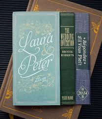 Folding Book Invitations For A Literary Themed Wedding Swash And Fold Book Invitation Book Wedding Invitations Book Themed Wedding