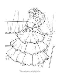Barbie mermaid coloring pages perf. Barbie 27546 Cartoons Printable Coloring Pages