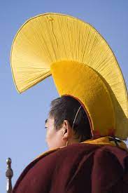 Hat Of Yellow Tibet Tibetan Buddhism Buddhism Tibetan Buddhist
