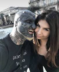 David - 27-year-old man, whose body is completely covered with over 200  tattoos transformed them for the sake of his new wife 😮😮... and you  better take a sit before seeing him