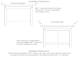 Curtain Rod Length For Double Window Standard Lengths