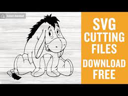 Download Eeyore Donkey Svg Free Winnie Pooh Svg Free Svg Files Disney Instant Download Donkey Svg Shirt Design Winnie The Pooh Svg 0536 Freesvgplanet