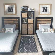 48 Spectacular Diy Organization Ideas For Teenage Boys Bedroom 48 Spectacular Diy Organization Ideas In 2020 Boy Bedroom Design Twin Boys Room Teenager Bedroom Boy
