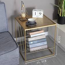 I am working on building new furniture pieces for my i started with building a storage side table that goes as a set with this coffee table. Nordic Iron Sofa Bedside Small Table With Magazine Book Storage Tray Home Bedroom Side Table Living Room Coffee Table Black Gold Coffee Tables Aliexpress