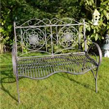 Choose from contactless same day delivery, drive up and more. Metal Bench Garden Furniture Chairs Benches