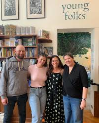 Great to see my old friends Tamara and Andre Mathieu and their daughter May  today at Tamara's talk