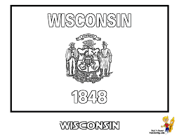 Free, and download it for your computer. Wisconsin State Flag Coloring Page Coloring Home
