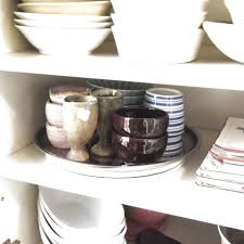 細々した食器をトレイにひとまとめにしました 食器 ダイソー テーブル