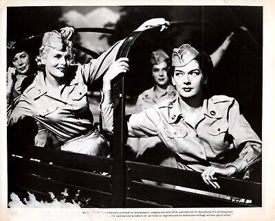 Rosalind Russell + Marie Wilson in Never Wave at a WAC (1953) ❤ Photo M 224  | eBay