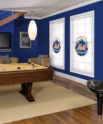 Mets Fans Show The Yankees Fans What You Re Made Of Fill Your High Rise Windows Full Of Ny Mets Window Shades Mets Roller Shades An Ny Mets Yankees Fan Mets