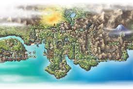 Map of kanto (gorontalo region / indonesia), satellite view: Johto Bulbapedia The Community Driven Pokemon Encyclopedia