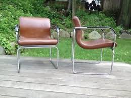 These chairs include cushioned seats. Mid Century Modern Chrome Vinyl Swivel Rolling Dining Chair Stoneville Furniture Chair Mid Century Modern Stoneville