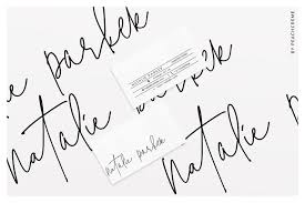The Styled Edit Chic Ligature Font Signature Fonts Typography Typography Fonts