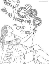 Birth Affirmation Coloring Page Free Printable Geboorte Affirmaties Geboorte Affirmaties