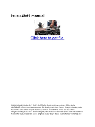 Cylinders) engine misfire (cylinder #1) engine misfire (cylinder #2) engine misfire (cylinder #3) engine misfire (cylinder #4) no crankshaft position sensor pulse the wiring diagram below is for the 4hk1 engine. Isuzu 4bd1 Manual Vehicle Parts Engine Technology
