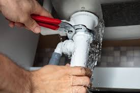 & leaking plumbing pipe repair