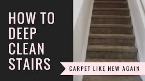 Carpeting adds warmth to an interior, especially when added to a striking staircase. How To Clean Stairs Stairs With Carpet Carpet Looks New Again Youtube