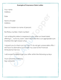 Mention the intend of writing your claim letter. 9 Sample Claim Letters Format Examples And How To Write Claim Letters A Plus Topper