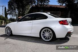 Customize your own luxury car to fit your needs. Audio City Usa Tuning On The Bmw M235i In White