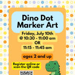 Dino Dot Marker Art: RM 4