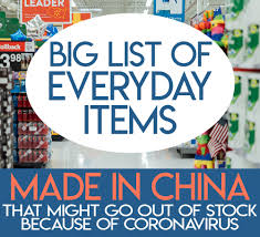 For subtotals less than $49, the shipping and handling charge is $9.95. Made In China List Of Everyday Items Affected By Coronavirus