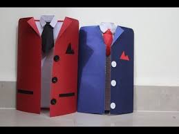 Easy Birthday Card For Father Handmade Diy Suit Jacket Tuxedo Birthday Card How To Make Greetings For Birthday Father S Greeting Cards Handmade Birthday Diy Father S Day Cards How To Make Greetings