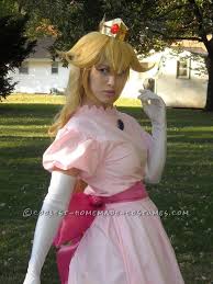 Princess peach delux costume (shop via amazon). Coolest Homemade Princess Peach Costumes