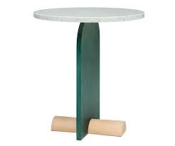 Balance Green Terrazzo Side Table By Fish And Pink Made In Sweden On Crowdyhouse Modern Contemporary Furniture Design Table Terrazzo Coffee End Tables Furniture