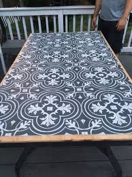 Diy Tile Tabletop Seeking Lavender Lane Diy Patio Table Diy Tile Tile Patio Table