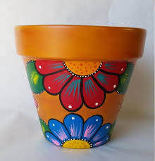 25 Simple Easy Flower Pot Painting Ideas Craft Home Ideas Painted Flower Pots Painted Clay Pots Flower Pot Rustic