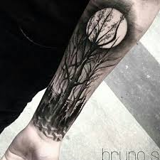 Forest Woods Tattoo For Anyone Full Arm Tattoos Tattoo Sleeve Designs Forest Tattoos