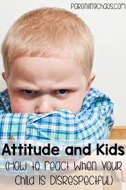 Attitude And Kids: How To React When Your Child Is Disrespectful | Disrespectful  Kids, Kids Parenting, Discipline Kids