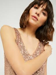 Penny Black GIOVE Sequin Top