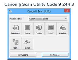 Ij scan utility lite is the application computer software which permits you to scan pictures and canon ij scan utility ocr dictionary ver.one.five for windows 10, eight.one, eight, seven, vista. How Can I Launch And Start Using Cannon Ij Scan Utility Code 9 244 3 Techyv Com