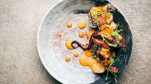Grilled Octopus With Ginger Miso Butter And Lemongrass Miso Butter Octopus Recipes Grilled Octopus