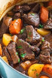 Delicious Beef Stew Recipe With Sauteed Chunks Of Tender Meat And Hearty Root Vegetables Simmer In 2020 Tasty Beef Stew Tasty Beef Stew Recipe Breakfast Brunch Recipes