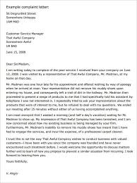 16 Sample Complaint Letters Writing Letters Formats Intended For Formal Letter Of Complaint To Employer Template Di 2020