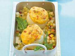 Geschmorter Kohlrabi Mit Apfel Und Polentasouffle Rezept Selbst Machen Rezept Rezepte Kohlrabi Kochen Und Geniessen