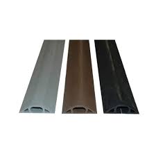 Composed of electrically conductive black polyethylene and great for shielding great for shielding small areas, or wrapping cable. 5 Feet Electriduct D 22 Rubber Duct Cord Cover 1x5 8 Inch Channel Flexible Wire Protector Gray Cord Management Electronics Fcteutonia05 De