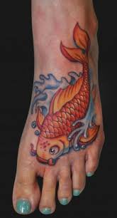 Koi Tattoo Designs Foot Tattoos Koi Fish Tattoo Koi Tattoo Design