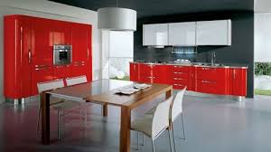 Doors in matt cherry, matt walnut, glossy cream can offer a great variety of looks, giving elegance and brightness to the kitchen. Italian Kitchen Cabinets Italian Kitchen Cabinets Italian Kitchen Design Modern Kitchen