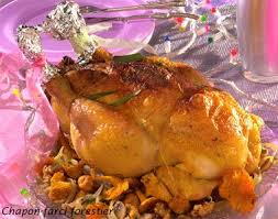 Recette Chapon Farci Forestier Notre Recette Chapon Farci Forestier Aufeminin Com Recette Chapon Recette Chapon Farci Recettes De Cuisine