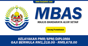 2,609 likes · 34 talking about this. Jawatan Kosong Terkini Di Majlis Bandaraya Alor Setar Mbas