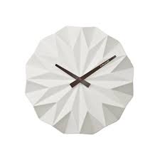 Horloge Origami Ronde Karlsson L 27 X H 27 Cm En 2020 Horloge Karlsson Horloge Murale Horloge