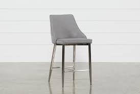 Constructed of beech wood with a warm cherry finish, these armless stools feature a smooth swivel action for. Suki Ii 24 Counter Stool Living Spaces