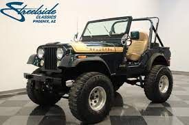 This 1976 Jeep Cj-5 Is Listed On Carsforsalecom For 16995 In Mesa Az Jeep Cj Jeep Cj5 Mahindra Jeep
